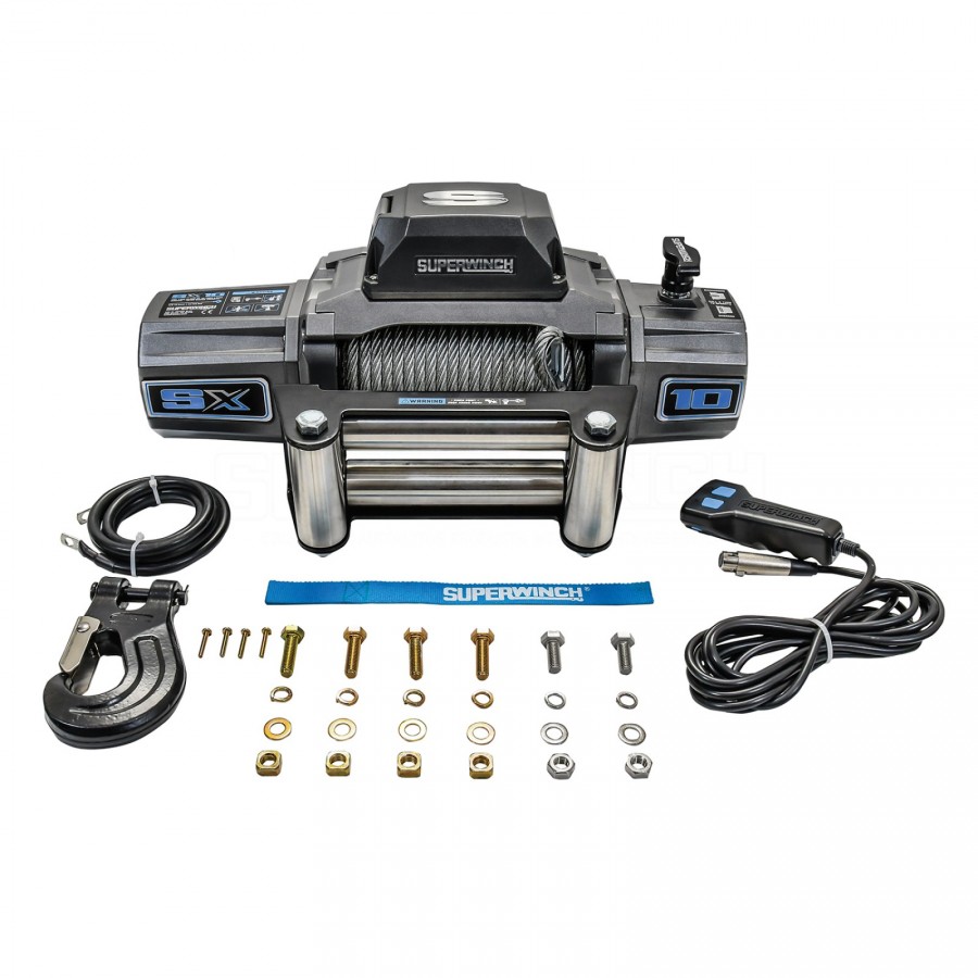 SUPER WINCH SX10 12V LINA STALOWA