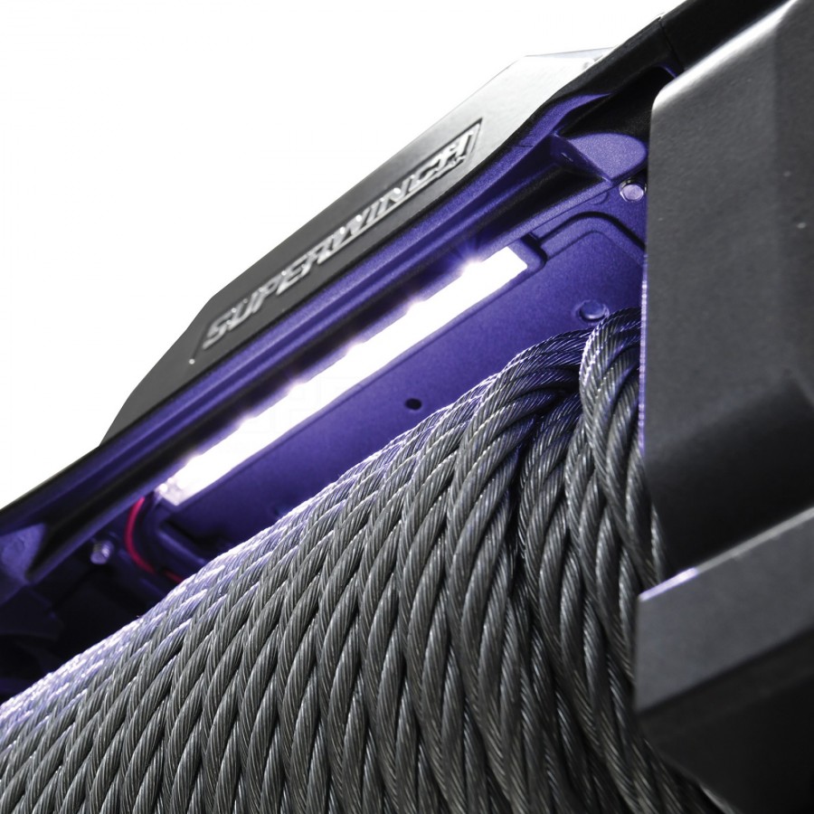 SUPER WINCH SX10 12V LINA STALOWA - obrazek 4