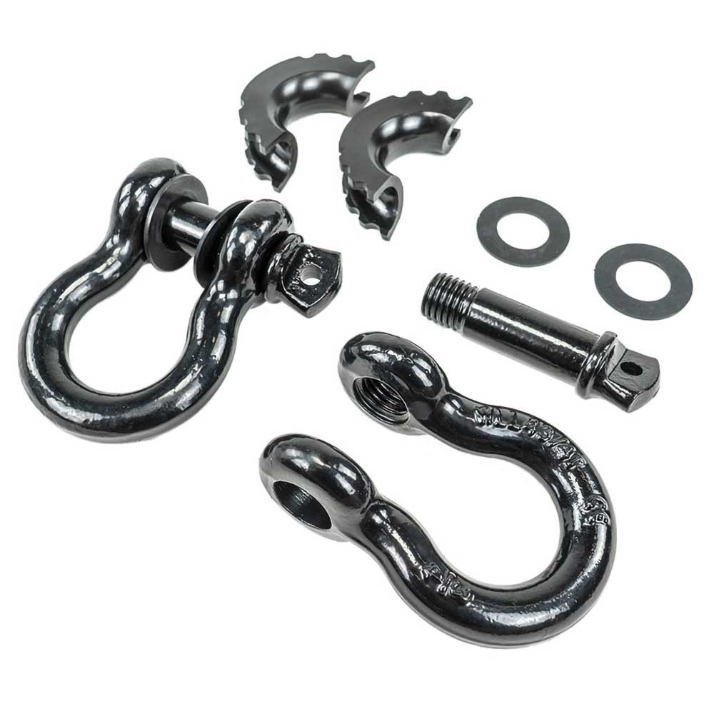 Szekla para czarna OFD D-ring 3/4" - obrazek 2