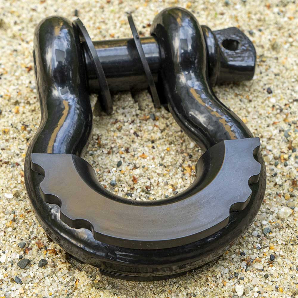 Szekla para czarna OFD D-ring 3/4" - obrazek 3