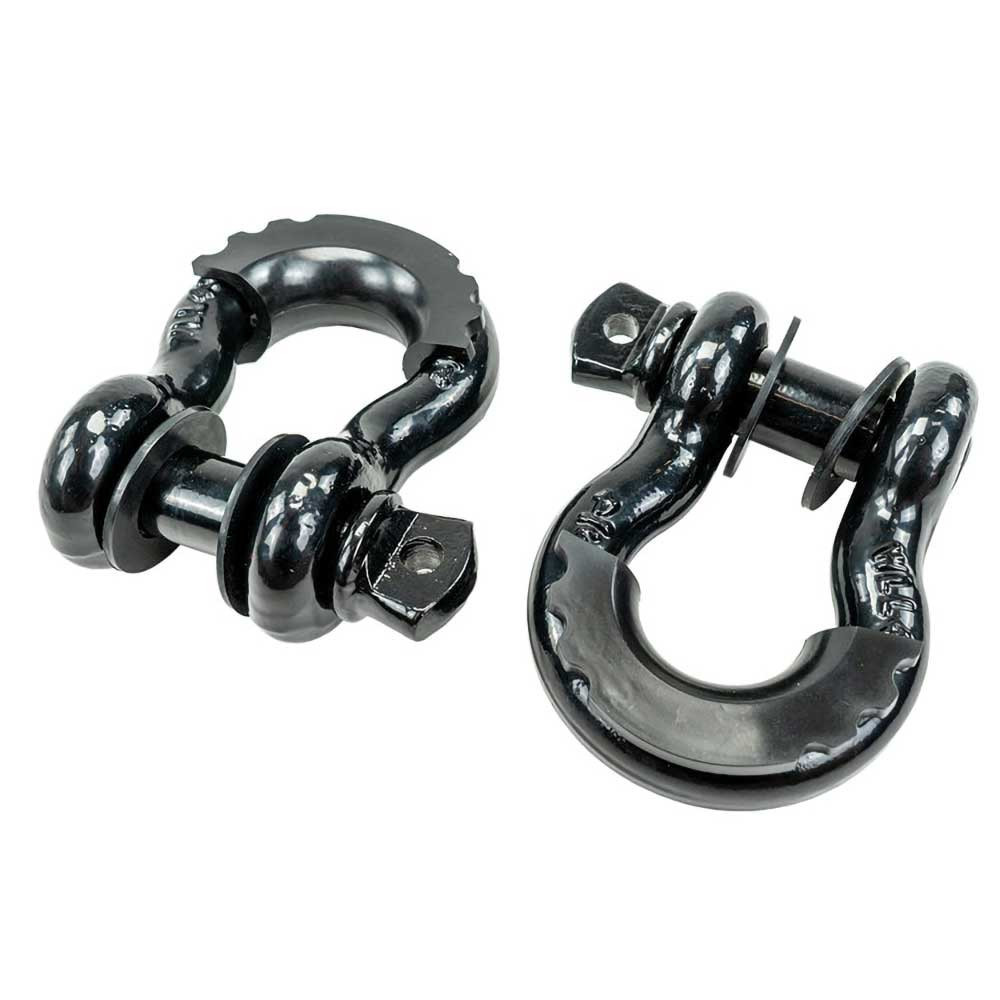Szekla para czarna OFD D-ring 3/4"