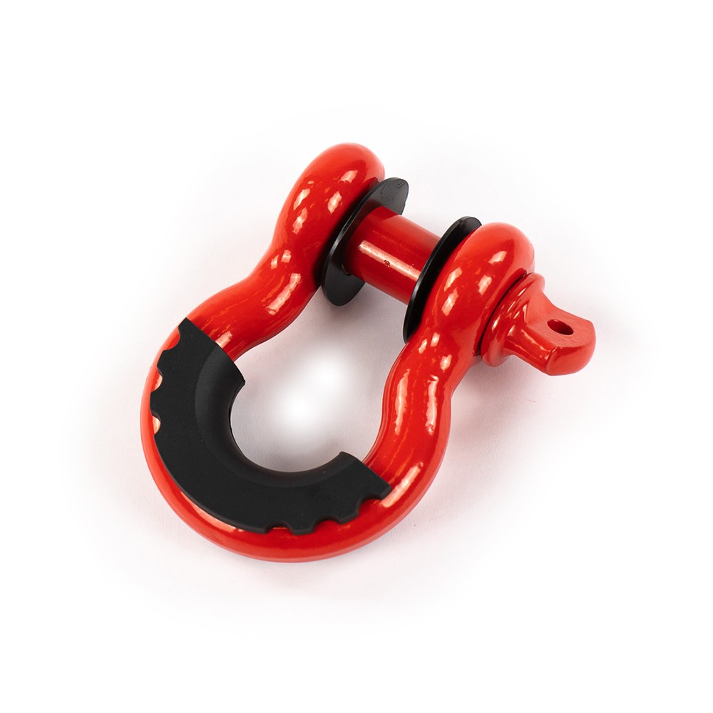 Szekla para czerwona OFD D-ring 3/4" - obrazek 3