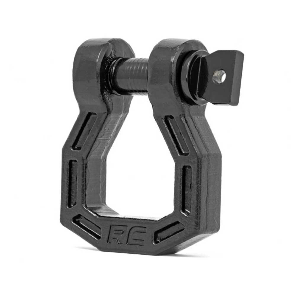 Szekle czarne Rough Country D-ring 3/4" - obrazek 2