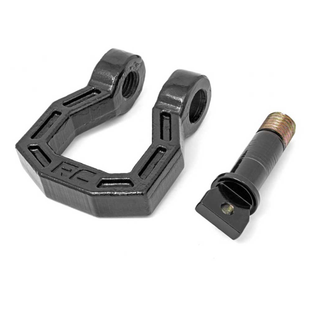 Szekle czarne Rough Country D-ring 3/4" - obrazek 3