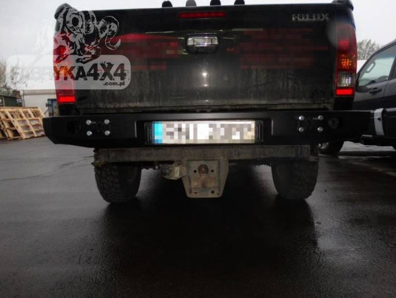 Zderzak stalowy tylny do Toyota Hilux Vigo 2005-2015