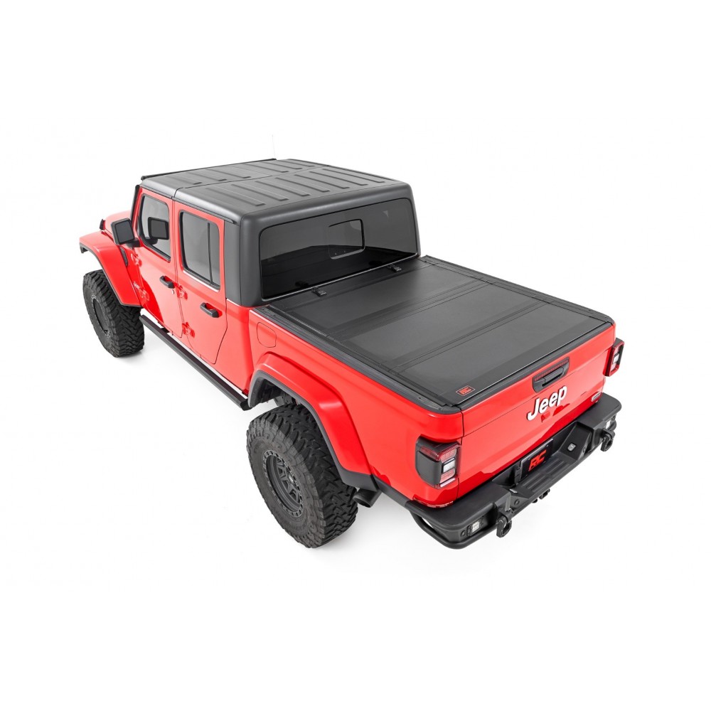 Twarda pokrywa paki tri-fold flip up Rough Country 5' - obrazek 3
