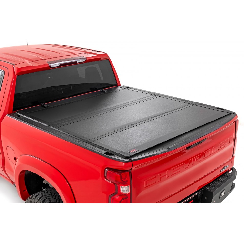 Twarda pokrywa paki tri-fold flip up Rough Country 6'7"