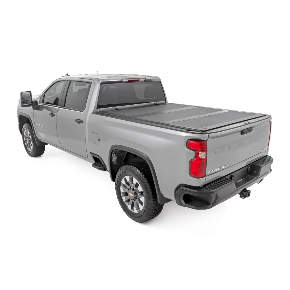 Twarda pokrywa paki tri-fold flip up Rough Country 6'9" - obrazek 3
