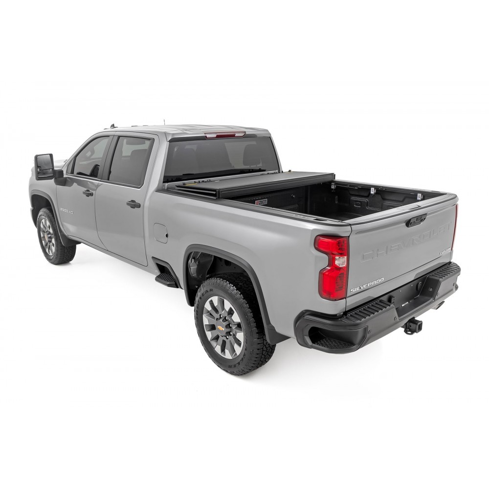 Twarda pokrywa paki tri-fold flip up Rough Country 6'9" - obrazek 4