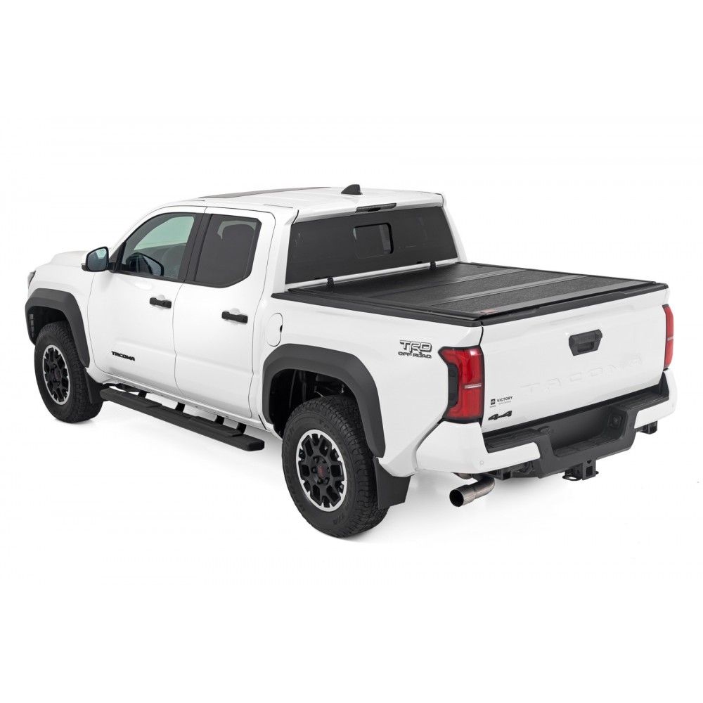 Twarda pokrywa paki tri-fold niski profil Rough Country 5' - Image 3