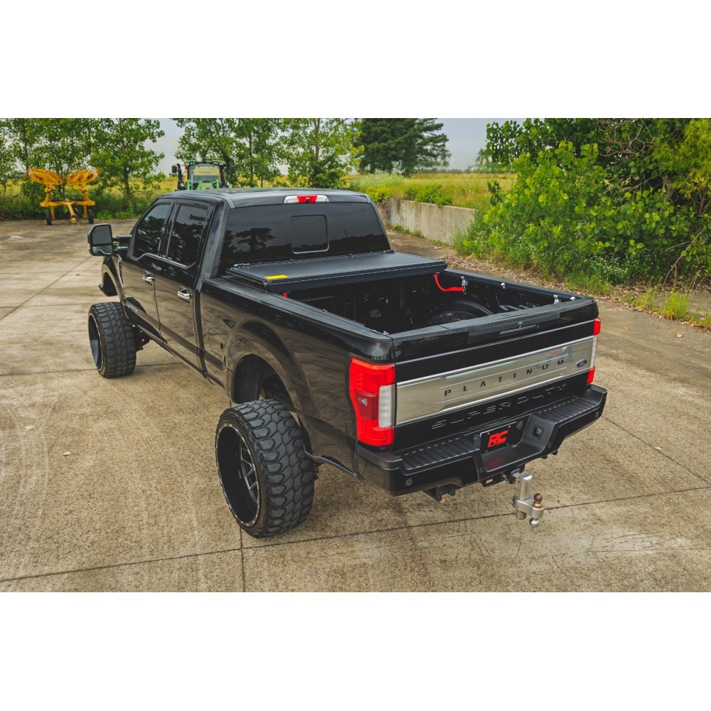 Twarda pokrywa paki tri-fold niski profil Rough Country 6'10" - obrazek 6