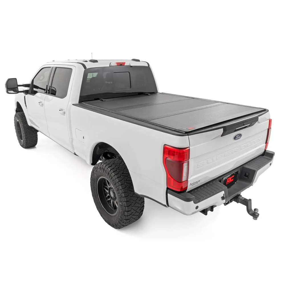 Twarda pokrywa paki tri-fold niski profil Rough Country 6'10" - Image 6