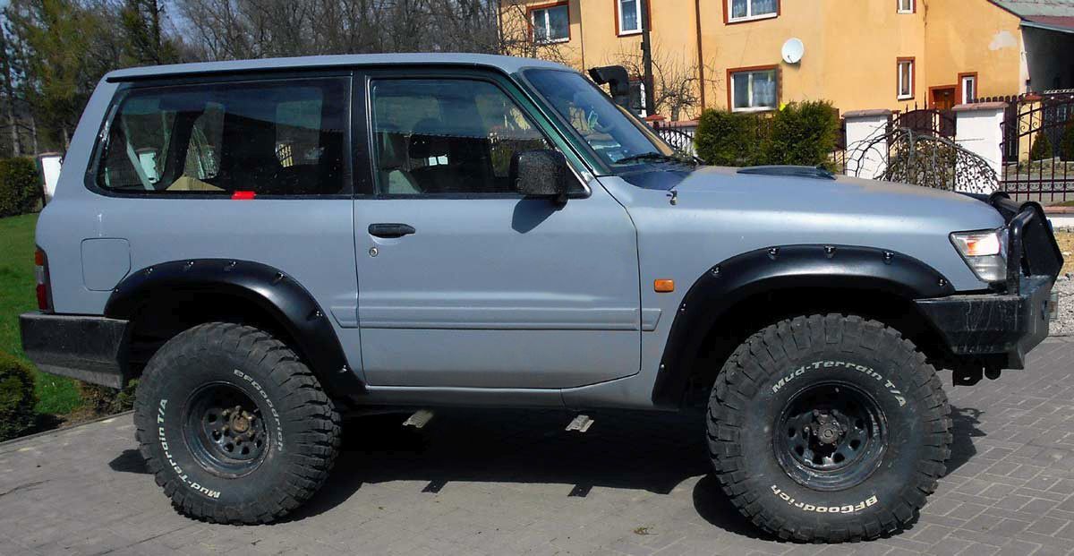 POSZERZENIA BŁOTNIKÓW NISSAN PATROL Y61 GR 3D 1997- 2004 - Image 2