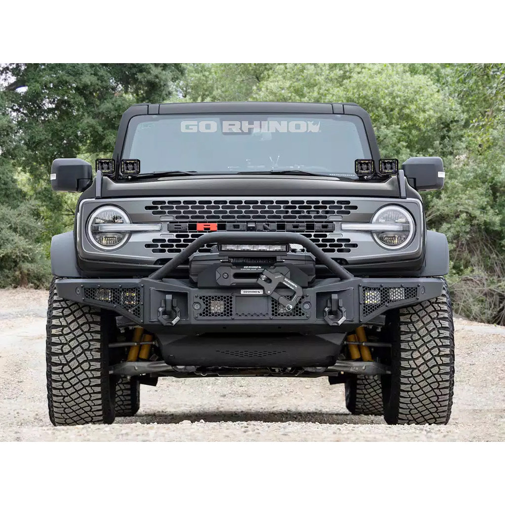 Zderzak full przód z bull barem Go Rhino Rockline - obrazek 3