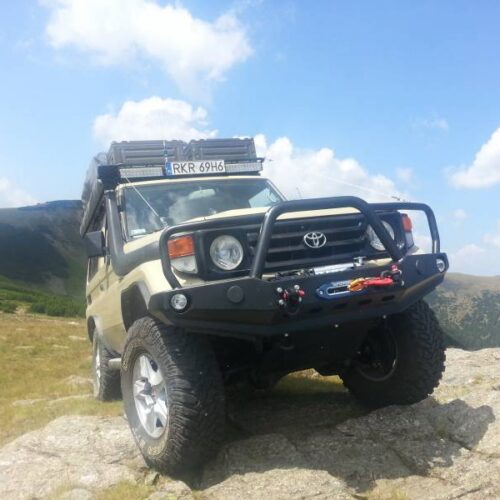 Zderzak stalowy przedni do Toyota HZJ71