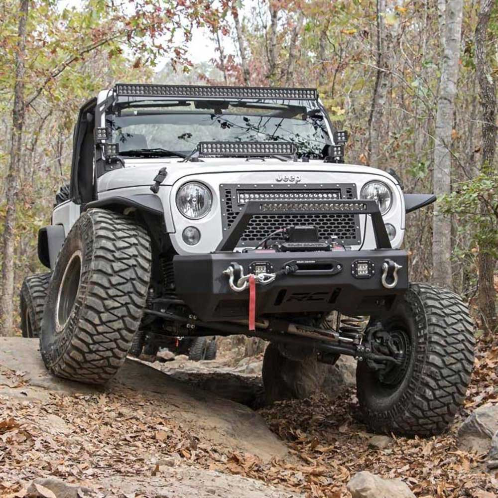 Zderzak stalowy stubby przód Rough Country - obrazek 6