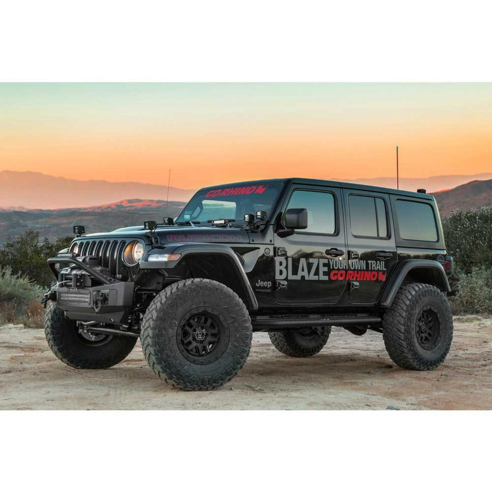 Zderzak stubby przód z bull barem Go Rhino Rockline - obrazek 8