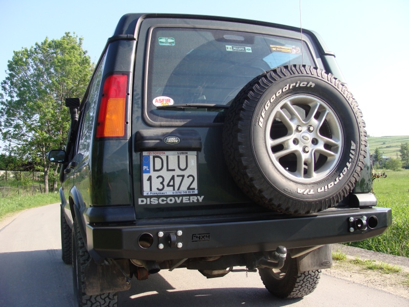Zderzak tylny stalowy HD Land Rover Discovery TD5