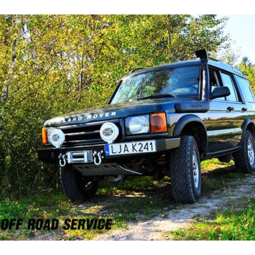 Zderzak stalowy przedni HD z płytą Land Rover Discovery II
