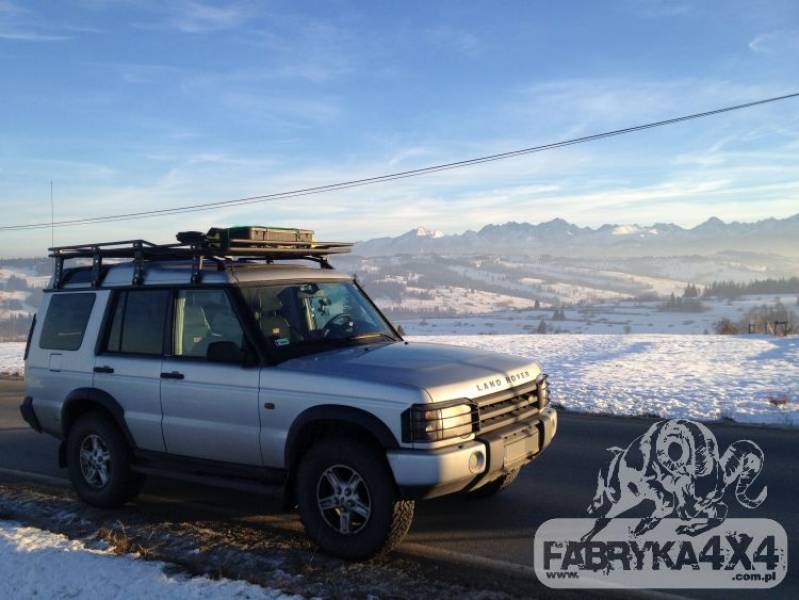 BAGAŻNIK DACHOWY BEZ SIATKI LAND ROVER DISCOVERY II