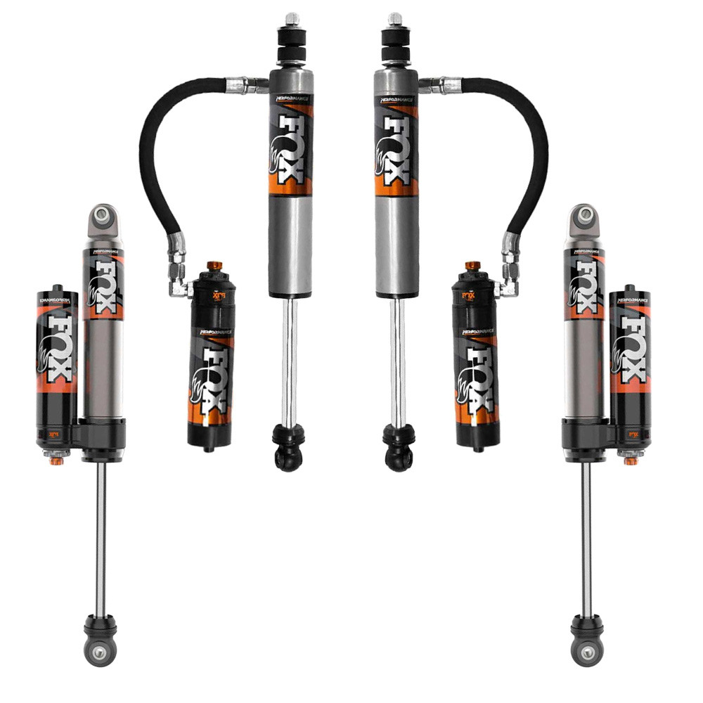 Zestaw amortyzatorów FOX Performance Elite 2.5 Reservoir Regulowany DSC Lift 4,5-6"