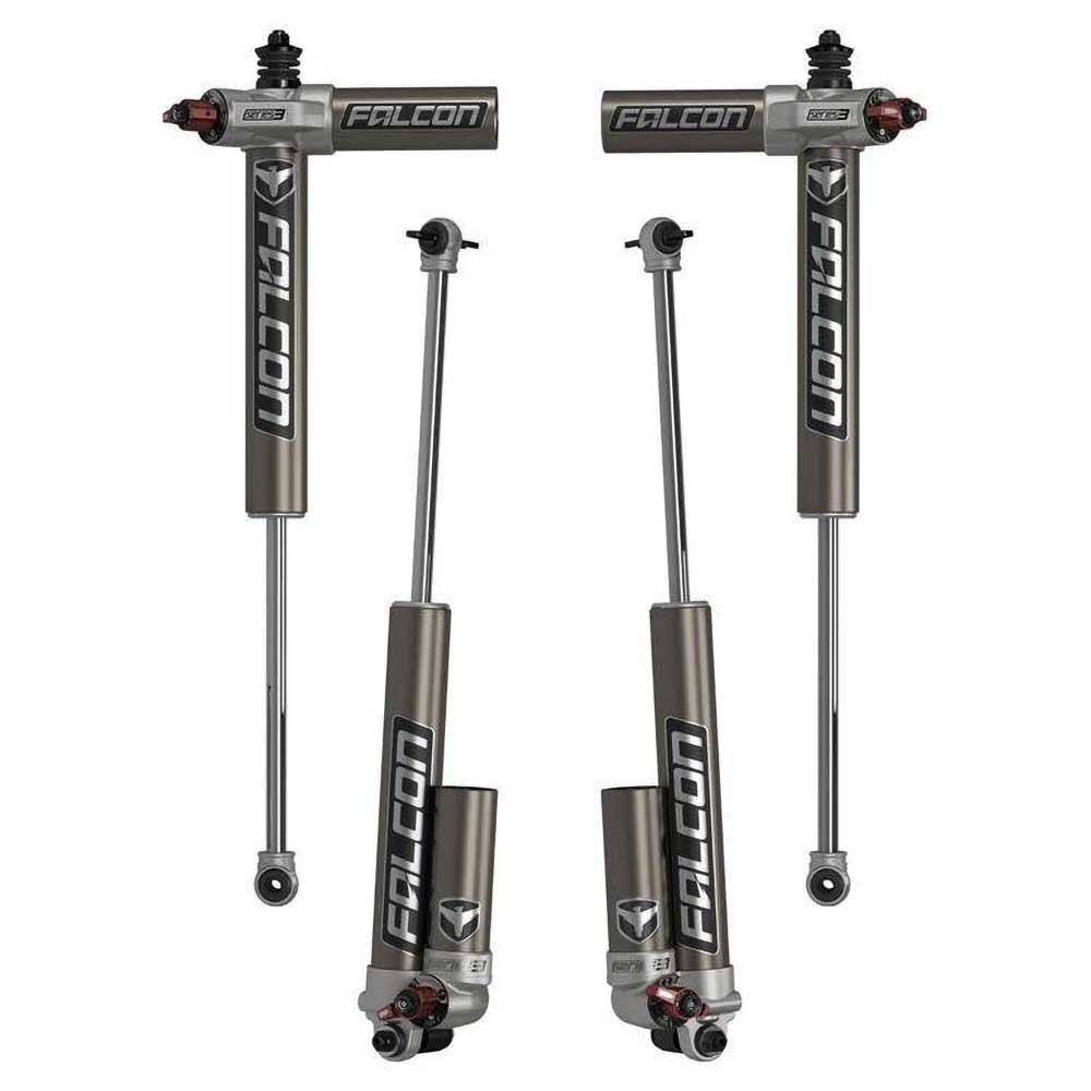 Zestaw amortyzatorów TeraFlex Falcon Series SP2 3.3 Fast Adjust Piggyback Lift 3-4,5"
