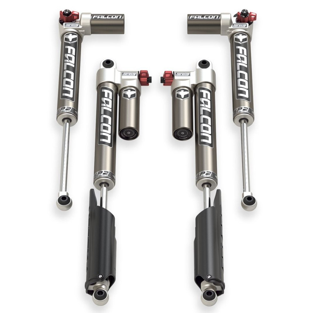 Zestaw amortyzatorów TeraFlex Falcon Series SP2 3.3 Fast Adjust Piggyback Lift 3,5-4,5"