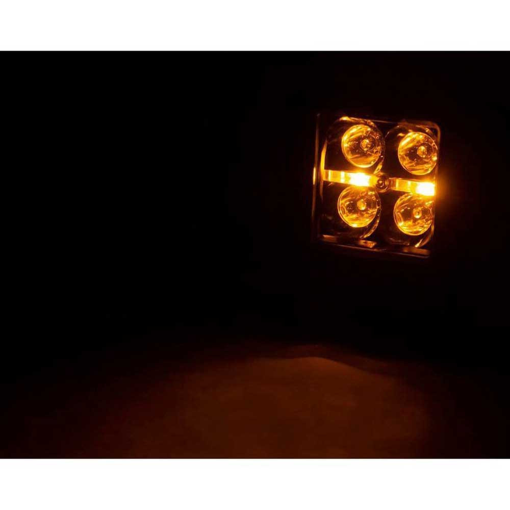 Zestaw lamp LED 2" Amber DRL Rough Country Black Series - obrazek 3