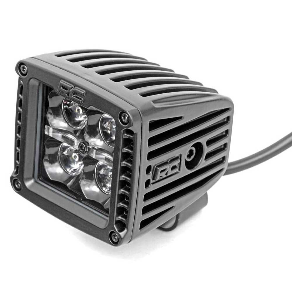 Zestaw lamp LED 2" White DRL Rough Country Black Series - obrazek 2