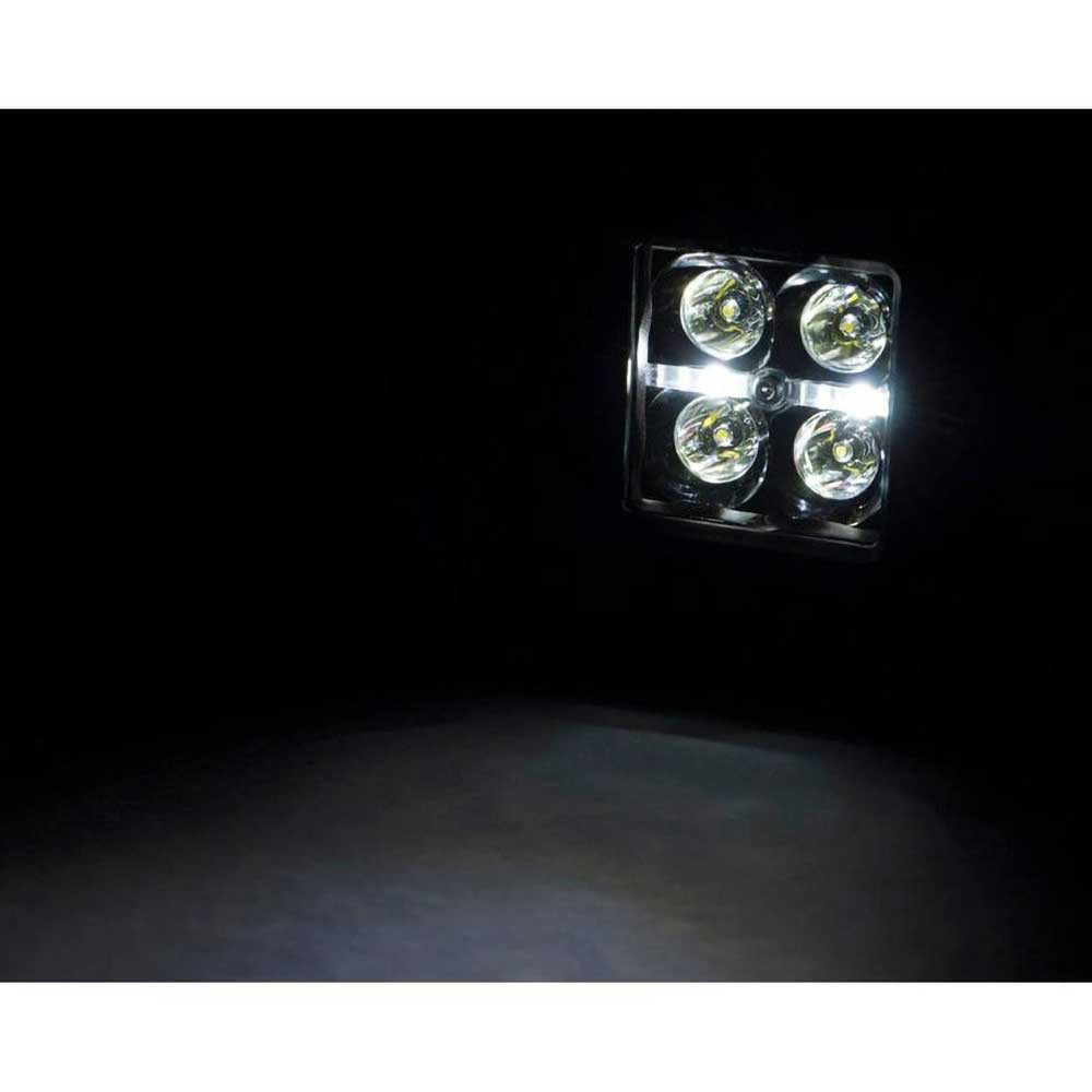 Zestaw lamp LED 2" White DRL Rough Country Black Series - obrazek 3