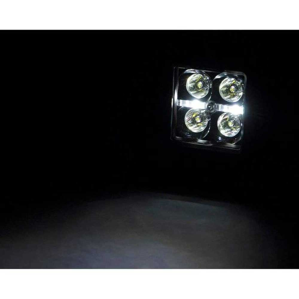 Zestaw lamp LED 2" White DRL Rough Country Black Series - obrazek 2
