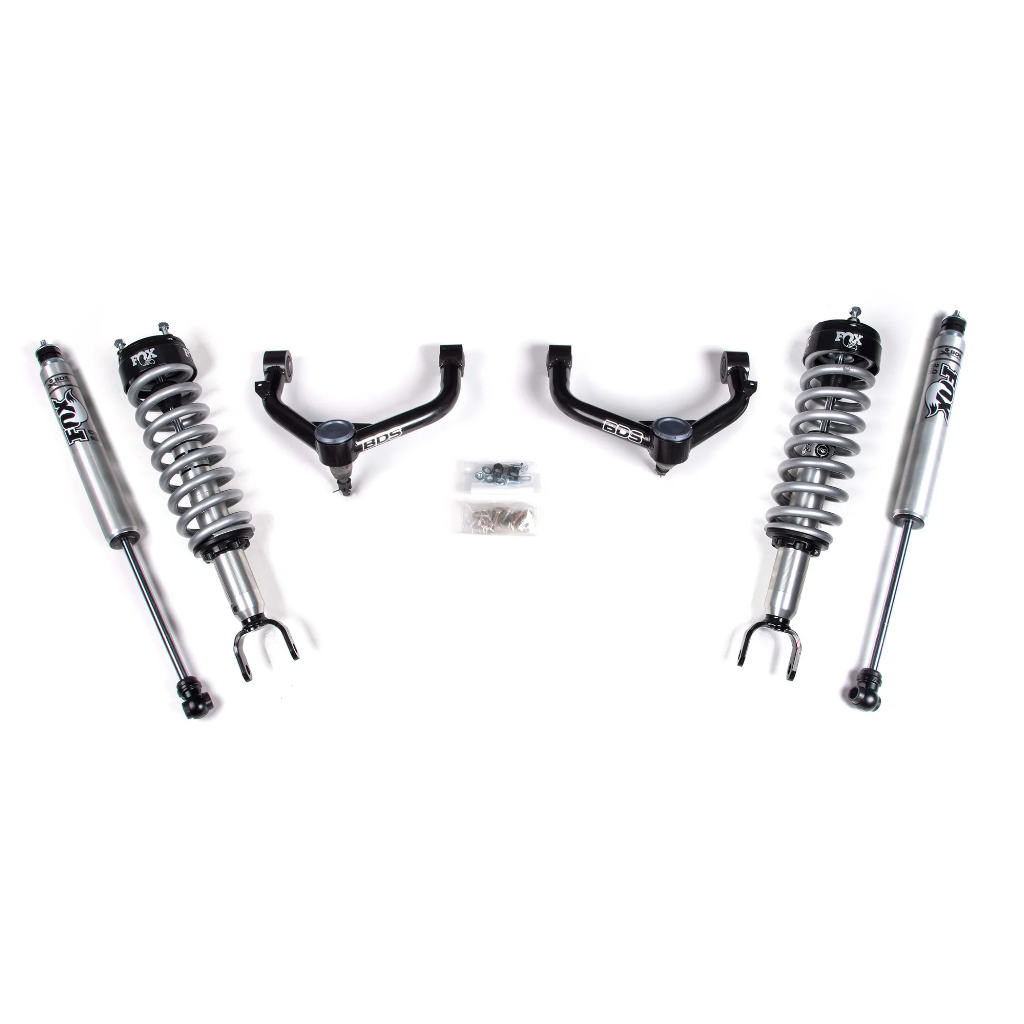 Zestaw wyrównujący zawieszenie BDS z Coiloverami FOX 2.0 Lift 2" 4WD