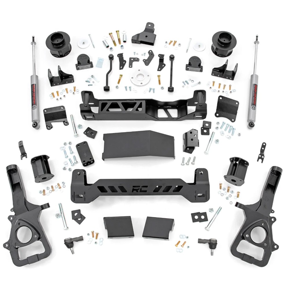 Zestaw zawieszenia 22XL z amortyzatorami N3 Rough Country Lift 6" Duża Piasta