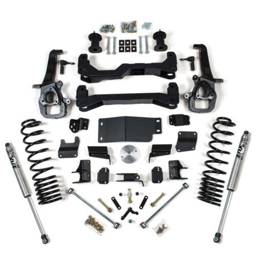 Zestaw zawieszenia z amortyzatorami FOX Performance 2.0 IFP BDS Lift 4″ Standardowa Piasta
