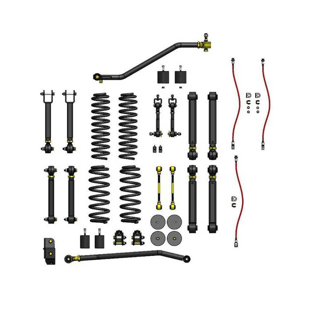 Zestaw zawieszenia Overland+ Clayton Lift 4"