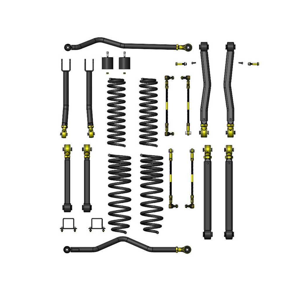 Zestaw zawieszenia Premium Clayton Lift 2,5" Diesel - obrazek 2
