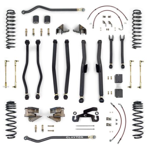 Zestaw zawieszenia Long Arm Clayton Overland+ Lift 3,5″