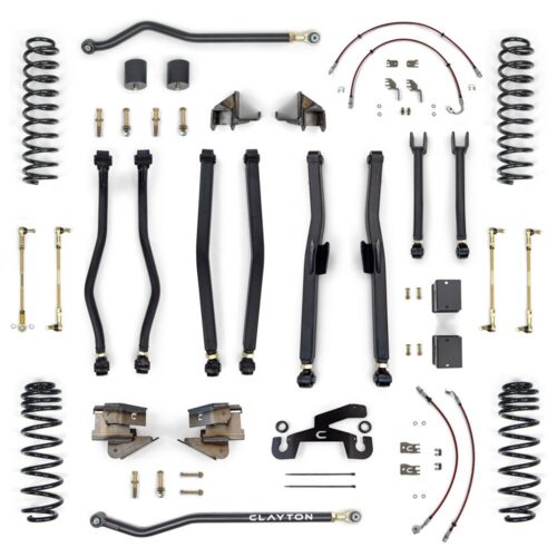 Zestaw zawieszenia Long Arm Overland+ Clayton Lift 1″ 392