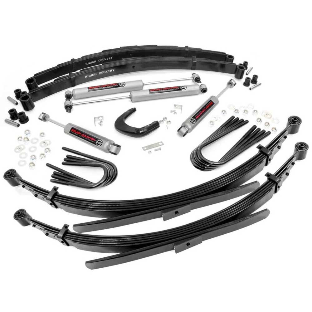 Zestaw zawieszenia resory piórowe 52" Rough Country Lift 6"