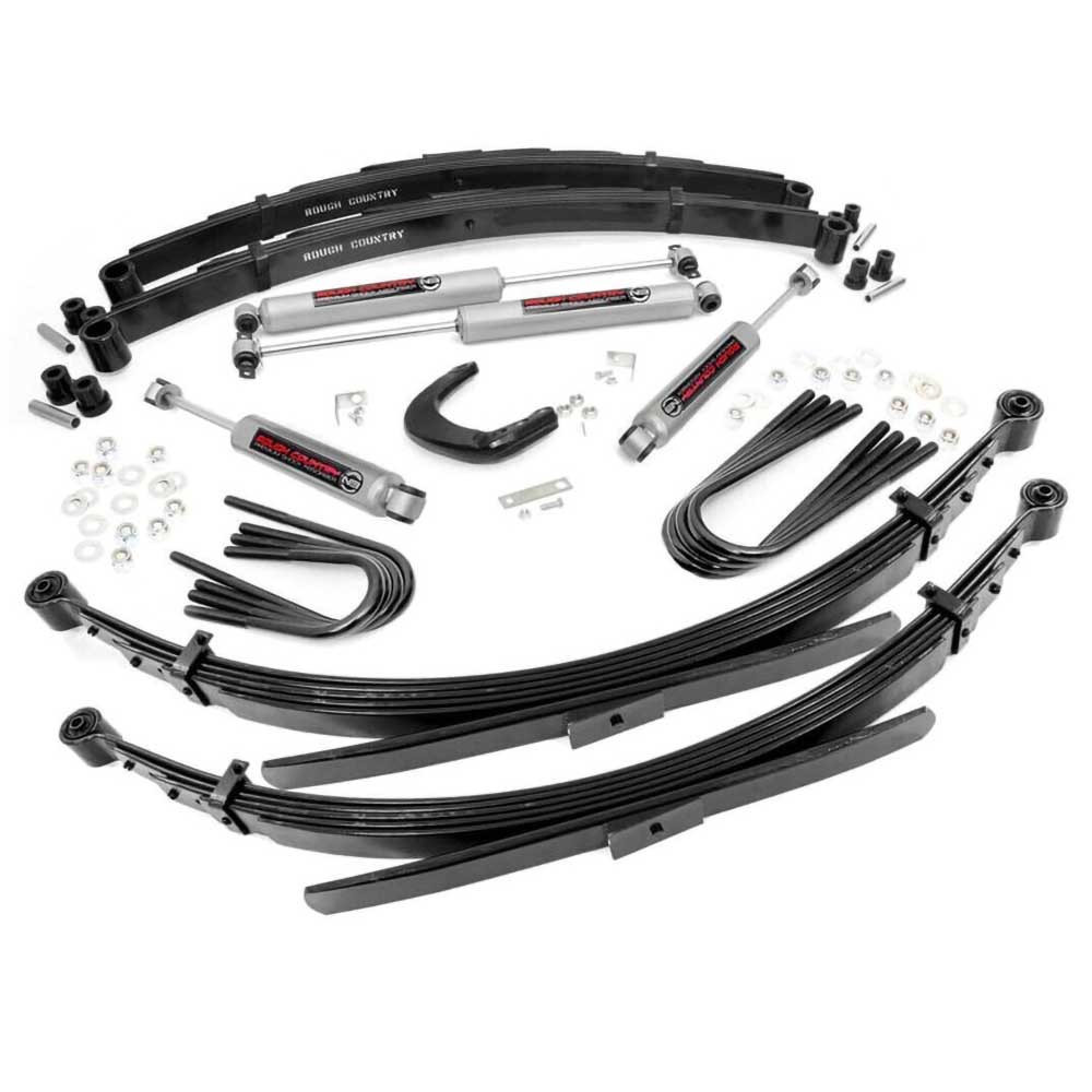 Zestaw zawieszenia resory piórowe 52" Rough Country Lift 6"