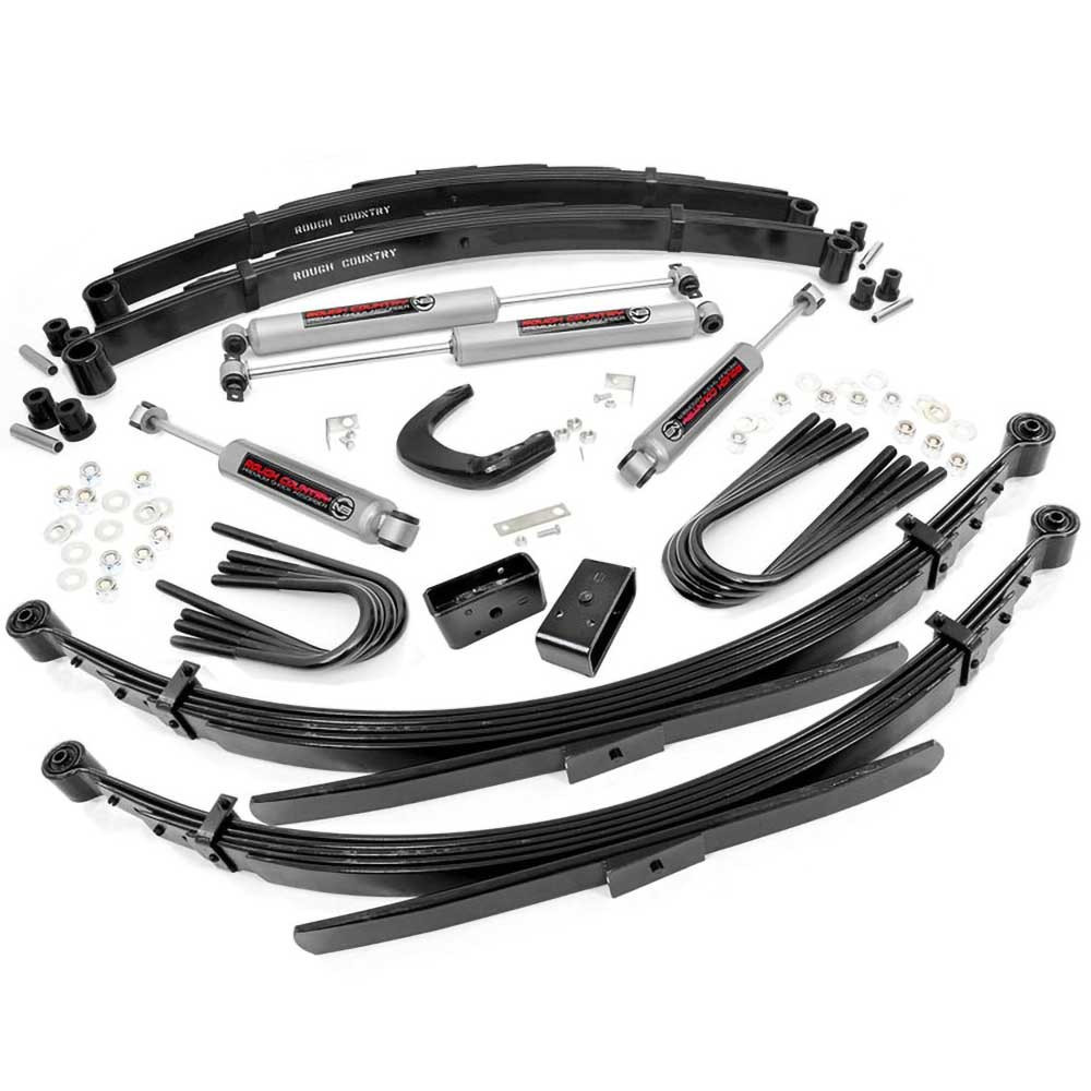 Zestaw zawieszenia resory piórowe 56" Rough Country Lift 6"