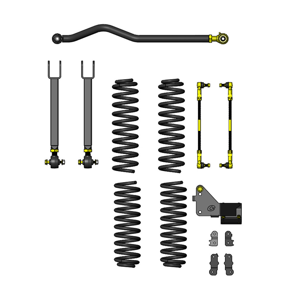 Zestaw zawieszenia Ride Right+ Clayton Lift 2,5" - Image 2