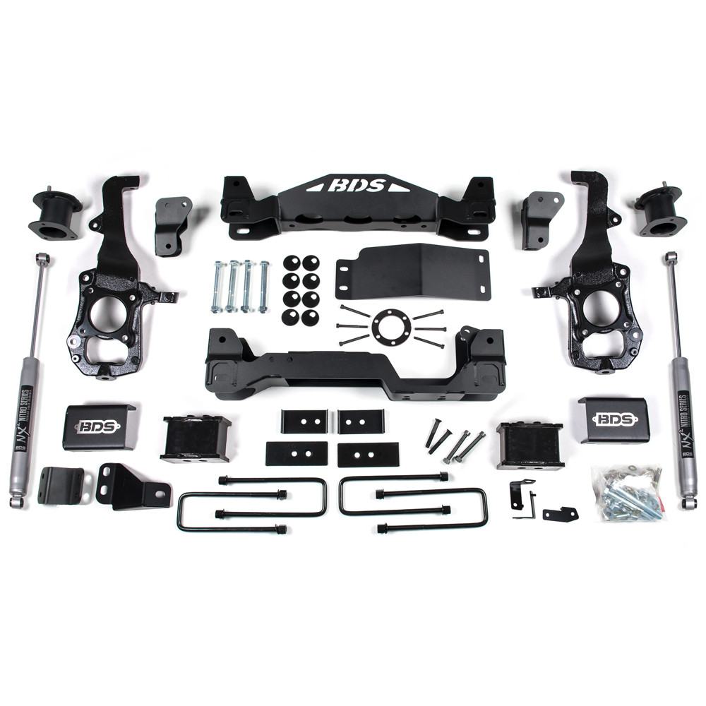 Zestaw zawieszenia z amortyzatorami NX2 BDS Lift 6"