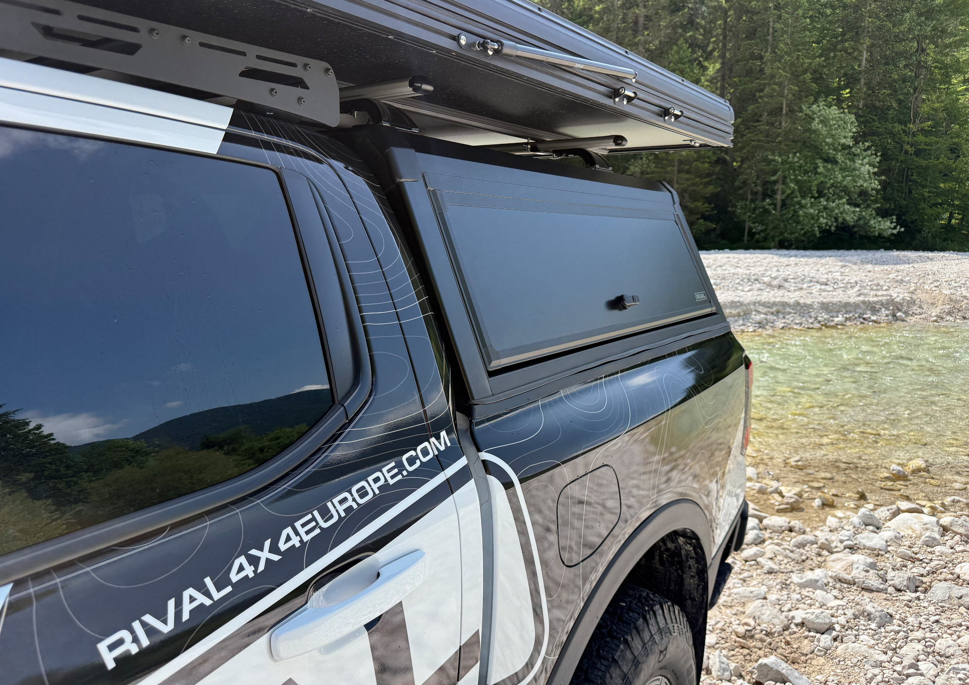 Zabudowa Paki Aluminiowa Hardtop RIVAL - Ford Ranger 2022+ / Ranger Raptor 2022+ - obrazek 12