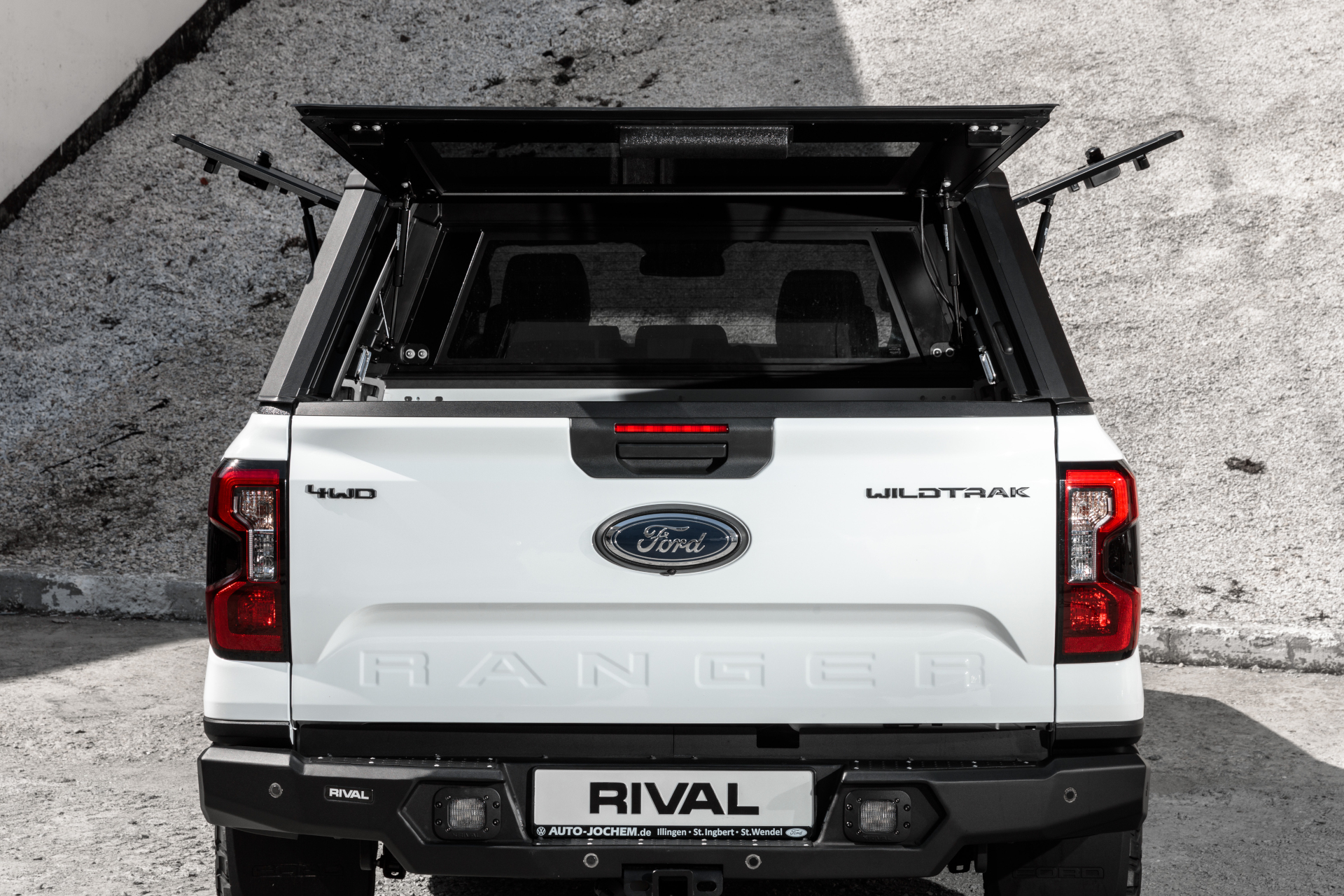 Zabudowa Paki Aluminiowa Hardtop RIVAL - Ford Ranger 2022+ / Ranger Raptor 2022+ - obrazek 13