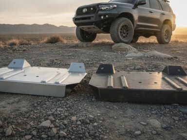 Osłony podwozia 4×4: aluminium czy stal i jaka grubość?