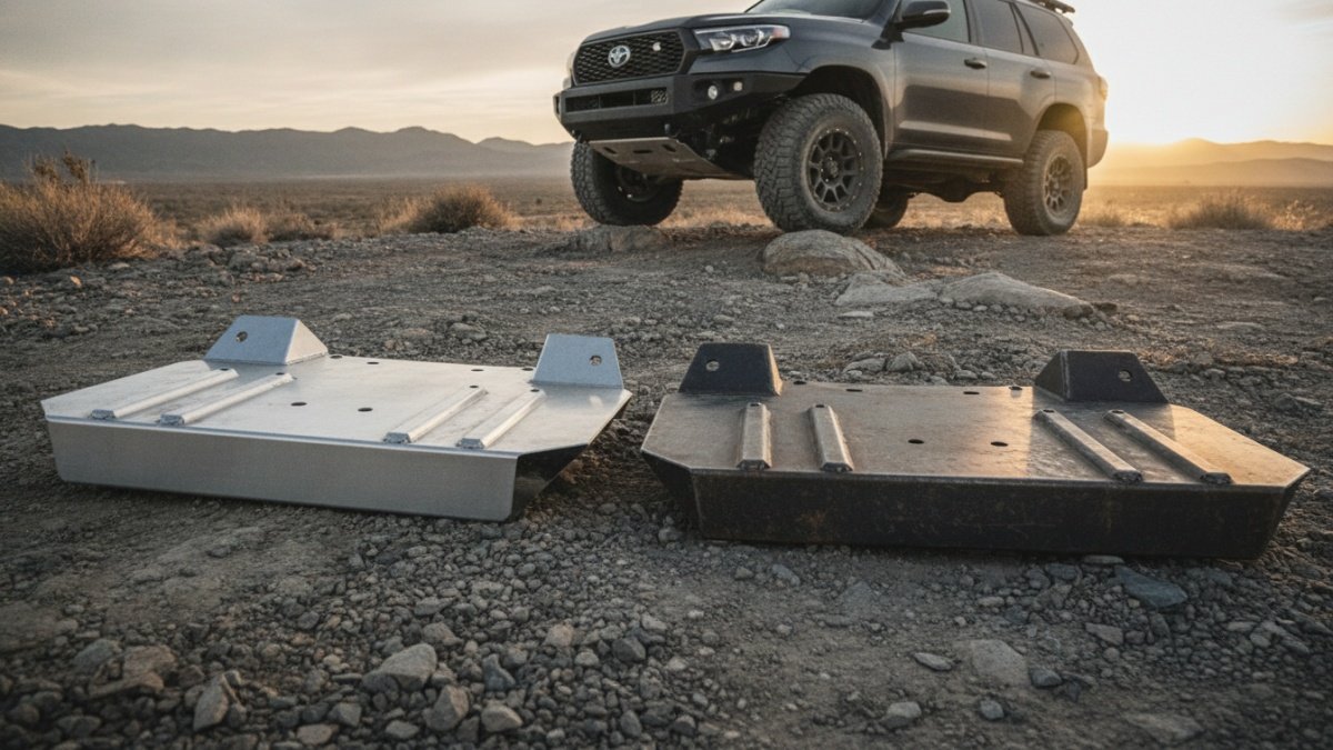 Osłony podwozia 4×4: aluminium czy stal i jaka grubość?