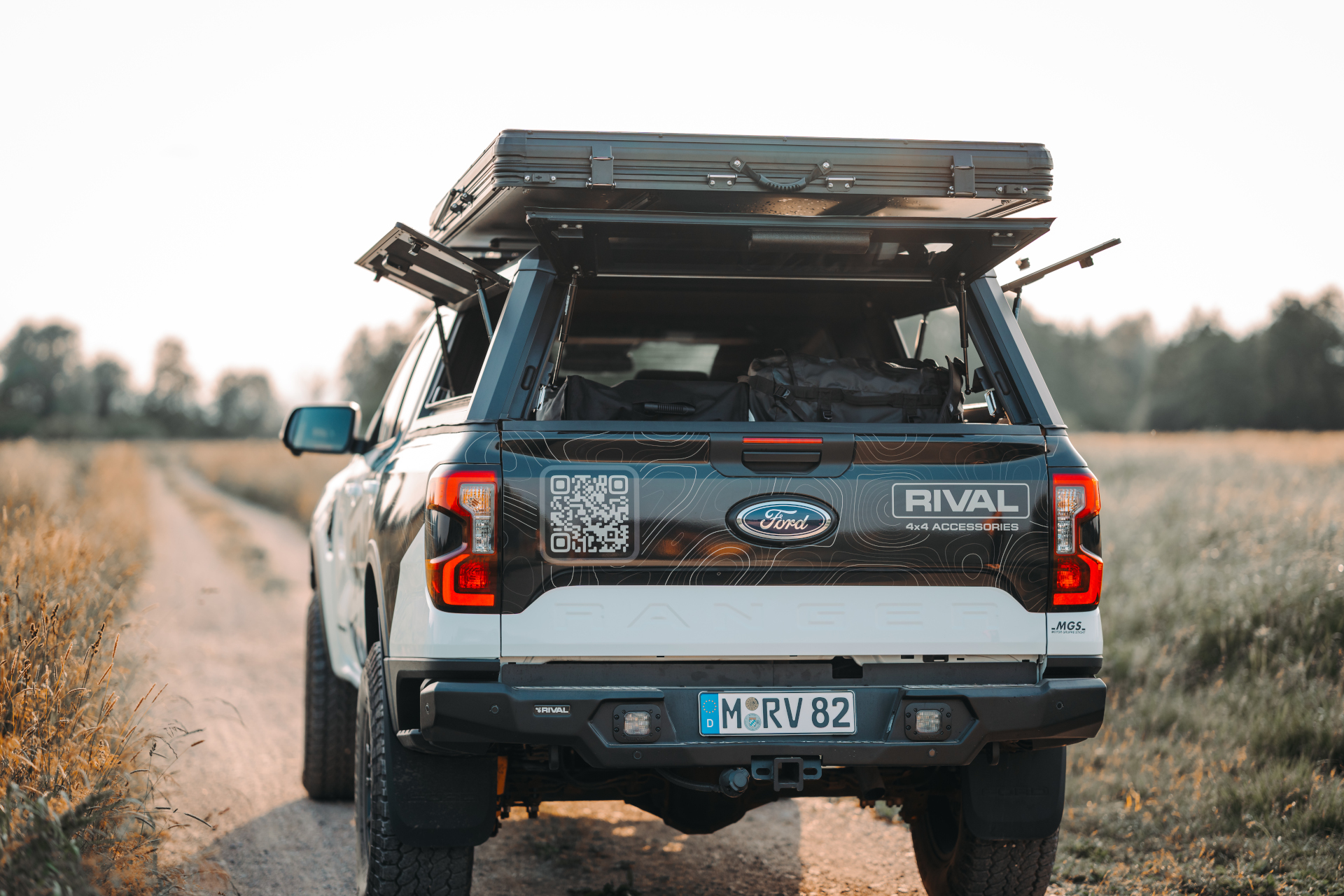 Zabudowa Paki Aluminiowa Hardtop RIVAL - Ford Ranger 2022+ / Ranger Raptor 2022+ - obrazek 16