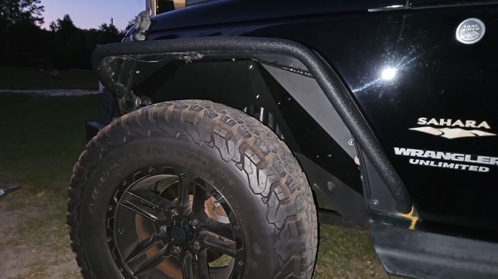 Nadkola Stalowe Przednie i Tylne Zestaw WRANGLER JK 07-17 - obrazek 4