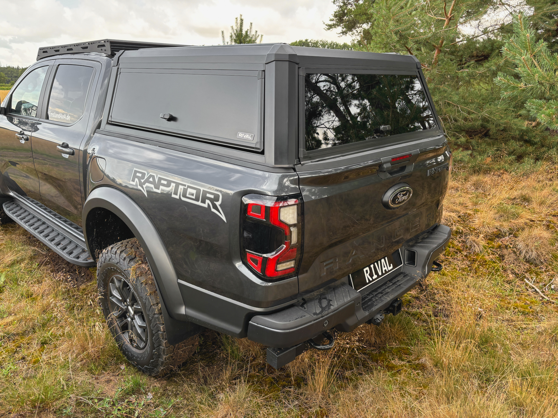 Zabudowa Hardtop Aluminiowy RIVAL - Ford Ranger Raptor 2022+ / Ranger (Double Cab) - obrazek 6